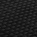 vidaXL Balkónová zástena čierna 500x90 cm polyratan