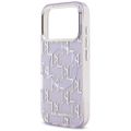 Puzdro Karl Lagerfeld IML KL Monogram MagSafe pre iPhone 17 Pro fialová