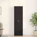 vidaXL Šatná skriňa Čierny dub 55 x 25 x 189 cm Kompozitné drevo