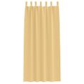 vidaXL Záclony na zatemnenie s krúžkami 2 ks Béžová 260 x 140 cm
