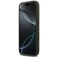 Puzdro Guess Silicone Big 4G Script pre iPhone 17 Pro khaki