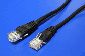 UTP patchkabel kategórie 5e, 10 m, čierny