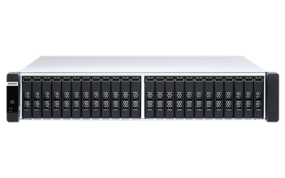 QNAP ES2486dc-2142IT-96G (all-flash ZFS NAS, duálny radič, 2x Xeon, 2x 48GB RAM, 24x 2,5" SAS)