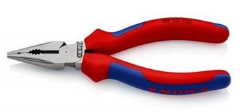 Knipex, 08 22 145, Kombinované úzke ploché klepáče