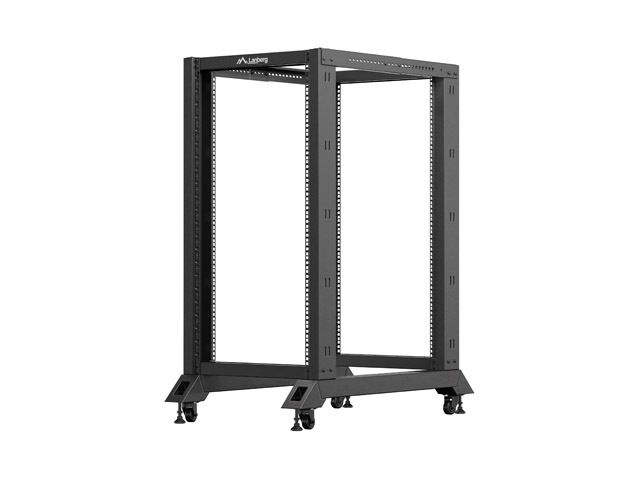 LANBERG OTVORENÝ RACK 22U 600X1000 ČIERNY