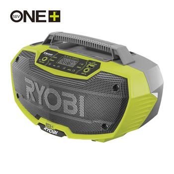 Ryobi, R18RH-0, 18V One Plus ™ rádio s dvoma reproduktormi a s bluetooth®