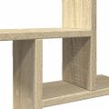 vidaXL Nástenné police 2 ks dub sonoma 50x12x50 cm kompozitné drevo