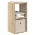 vidaXL Nočný stolík Sonoma dub 25,5 x 22 x 49,5 cm Kompozitné drevo