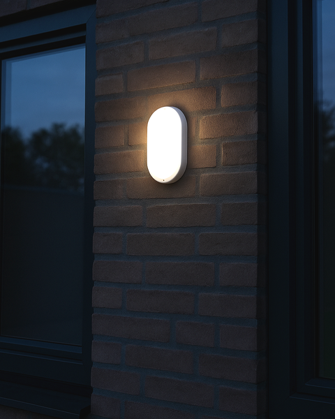 LED stropné svietidlo Q-50A 8W 720lm 4200K IP64 - biele QTEC