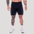 Bezšvové šortky OG1 Black/Grey - GymBeam, veľkosť XL