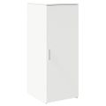 vidaXL Recepčný pult biely 135x50x103,5 cm, umelé drevo