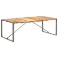 vidaXL Jedálenský stôl 220x100x75 cm masívne surové mangovníkové drevo