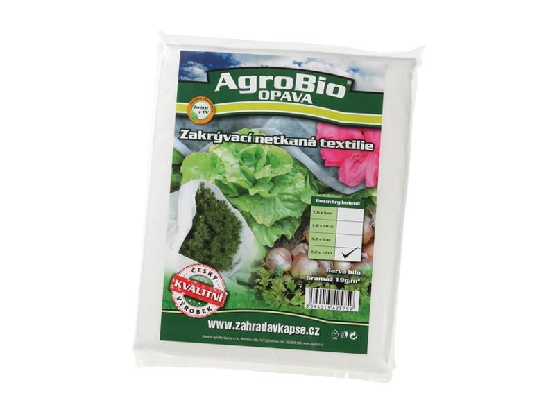 Neprišitá textília AGROBIO 3,2x10 m biela