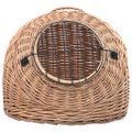 vidaXL Prepravka pre mačku 60x45x45 cm prírodná vŕba
