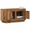 vidaXL TV skrinka 80 x 35 x 45 cm Staré drevo Kompozitné drevo