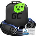 Green Cell EVKABGC03 nabíjací kábel Snap Type 2 EV 11kW 5m pre Tesla Model Y 3 S X, VW ID.4, Kia EV6