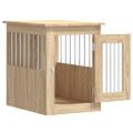 vidaXL Nábytková prepravka pre psa dub sonoma 45x62x59 cm kompoz.drevo