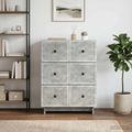 vidaXL Zásuvkový kabinet 66 x 34,5 x 90 cm Kompozitné drevo
