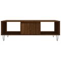 vidaXL Konferenčný stolík hnedý dub 104x60x35 cm kompozitné drevo