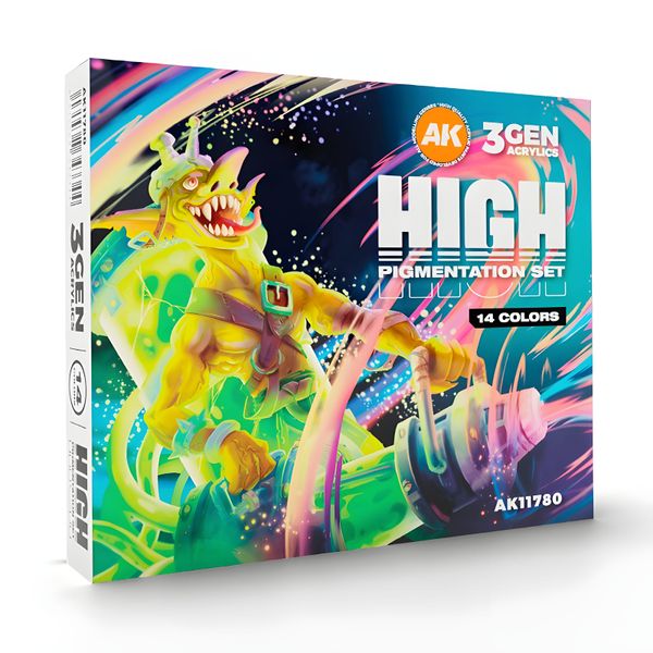 AK Interactive - High Pigmentation Set (14 farieb)