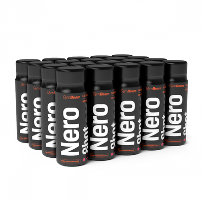 Nero Shot - GymBeam, vodný melón, 20 x 60 ml