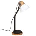vidaXL Stolová lampa 25 W biela 18x18x60 cm E27