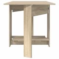 vidaXL Jedálenský stôl 138 x 70 x 73,5 cm Kompozitné drevo Dub sonoma