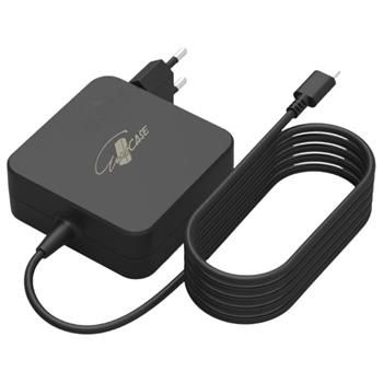 EUROCASE napájací adaptér AD-716 (100W GaN AC), USB-C Napájací adaptér, univerzálny, 110-240V, 100W, výstup 5V/3A, 9V/3A, 12V/3A, 15V/3A, 20V/5A