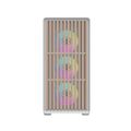 Počítačová skriňa Darkflash DS900WD ATX (biela) + 4 ventilátory