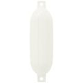 vidaXL Nárazníky na člny 2 ks Ø 16 x 58 cm Biela PVC