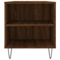 vidaXL Konferenčný stolík hnedý dub 102x44,5x50 cm kompozitné drevo