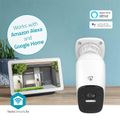 Kamera IP vonkajšia nabíjacia NEDIS WIFICBO32WT | Wi-Fi | 4MP | IP66