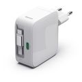 HAMA GaN, Rýchlonabíjačka, 2x USB-C PD/QC 65W Odn