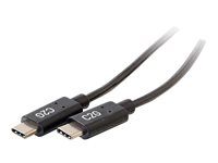 USB C to USB C Cable - USB C 2.0 3A - 480 Mbps - M/M - USB kábel - USB-C (M) reverzné do USB-C (M) reverzné - USB 2.0 - 30 V - 3 A - 1.82 m - čierna