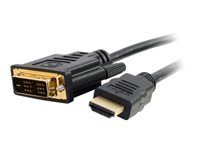 DVI-D Digital Video Cable - adaptérový kábel - jeden spoj - DVI-D s pínmi (male) do HDMI s pínmi (male) - 3 m - dvojnásobne tienený - čierna