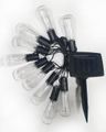 TR-591 Dekoratívny 10x LED vonkajší solárny reťaz 2m IP44 Trixline