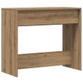 vidaXL Konzolový stolík dub artisan 89x41x76,5 cm kompozitné drevo