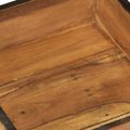 vidaXL Podnos 2 ks Hnedá 29 x 31 x 10 cm Masívne obnovené drevo