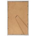 vidaXL Fotorámiky na stôl, koláž 3 ks, strieborné 10x15 cm, MDF