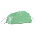 vidaXL Skleník s oceľovým rámom zelený 24 m² 6x4x2,85 m