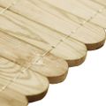 vidaXL Trávnikový lem zelený 120 cm impregnované borovicové drevo