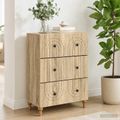 vidaXL Zásuvkový kabinet Dub sonoma 66 x 34,5 x 90 cm Kompozitné drevo