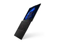 Prevedenie závesu 180 stupňov - AMD Ryzen 5 Pro - 215 / až 4.7 GHz - Win 11 Pro - Radeon 740M - 16 GB RAM - 512 GB SSD TCG Opal Encryption 2, NVMe - 13.3" IPS 1920 x 1200 - Wi-Fi 7, Bluetooth - čierna - klávesnica: česká/slovenská - s 3 roky Lenovo Onsite Support