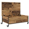 vidaXL Konferenčný stolík Staré drevo 91 x 55 x 32 cm Kompozitné drevo