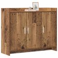 vidaXL Servírovacia skriňa Staré drevo 98,5 x 33 x 80 cm