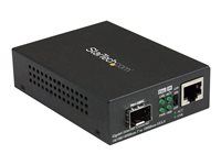 Open SFP Slot - 10/100/1000Mbps RJ45 Port - LFP Supported - IEEE 802.1q Tag VLAN - (MCM1110SFP) - Konvertor médií s optickými vláknami - 1GbE - 10Base-T, 1000Base-LX, 1000Base-SX, 100Base-TX, 1000Base-T - RJ-45 / SFP (mini-GBIC) - pre P/N: GLCLHSMDSTTA, GLCSXMMDST, GLCSXMMDSTT, GLCTEST, MASFP1GBTXST, SFP1GELXST