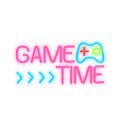 Forever Light Neon PLEXI LED GAME TIME multicolor FPNE34