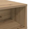 vidaXL Konferenčný stolík Remeselný dub 80 x 46 x 35 cm