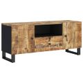 vidaXL TV skrinka 105x33,5x46 cm masívny mangovník a spracované drevo