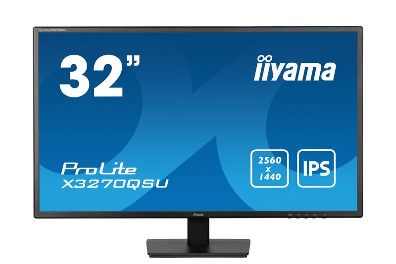 iiyama ProLite/X3270QSU-B1/31,5''/IPS/QHD/100Hz/3ms/Black/3R